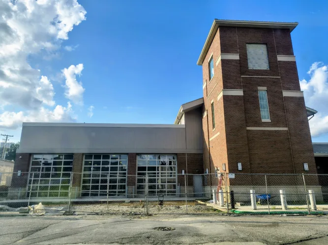 Moundsville City Building Work Progressing